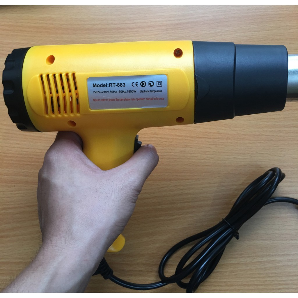 Máy thổi nhiệt, thổi hơi nóng, máy khò 1800W Loại 1