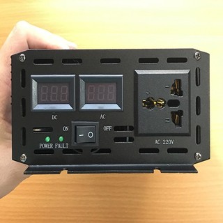 Bộ kích điện ắc quy 12v Sin chuẩn 2000W thiết kế gọn nhẹ, an toàn khi sử dụng.