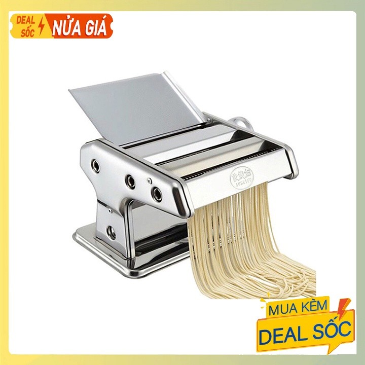 Máy cắt mỳ 2 lưỡi dao làm bánh đa năng, phù hợp gia đình