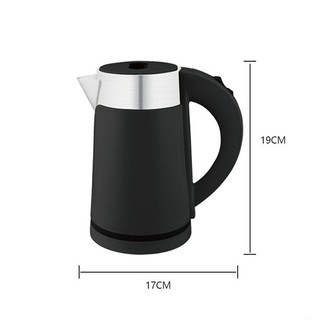 Ấm siêu tốc 1200W dung tích 1L, chất liệu inox, tự ngắt khi sôi