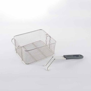 Rổ chiên chất liệu inox dày dặn chắc chắn
