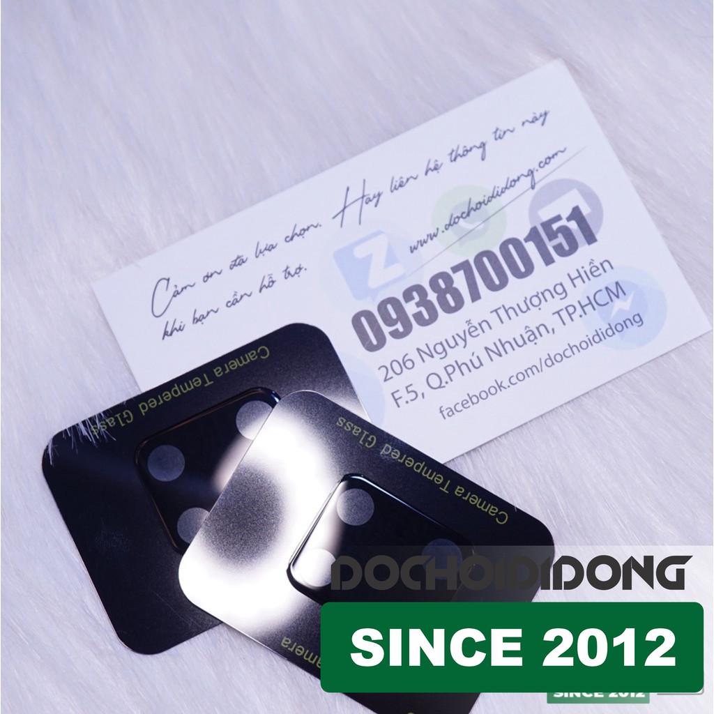 Miếng dán cường lực camera Samsung Note 10 Lite thủy tinh hữu cơ
