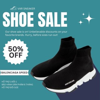 Giày Balenciaga Speed Nam Nữ,Giày Balenciaga Cổ Chun Phong Cách Thời Trang Dành Cho Nam Và Nữ Full Box Bill