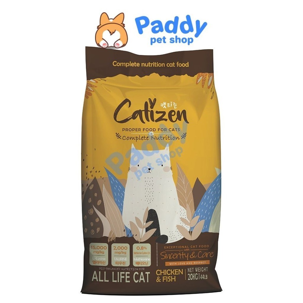 [1kg] Hạt Catizen Cho Mèo Mọi Lứa Tuổi
