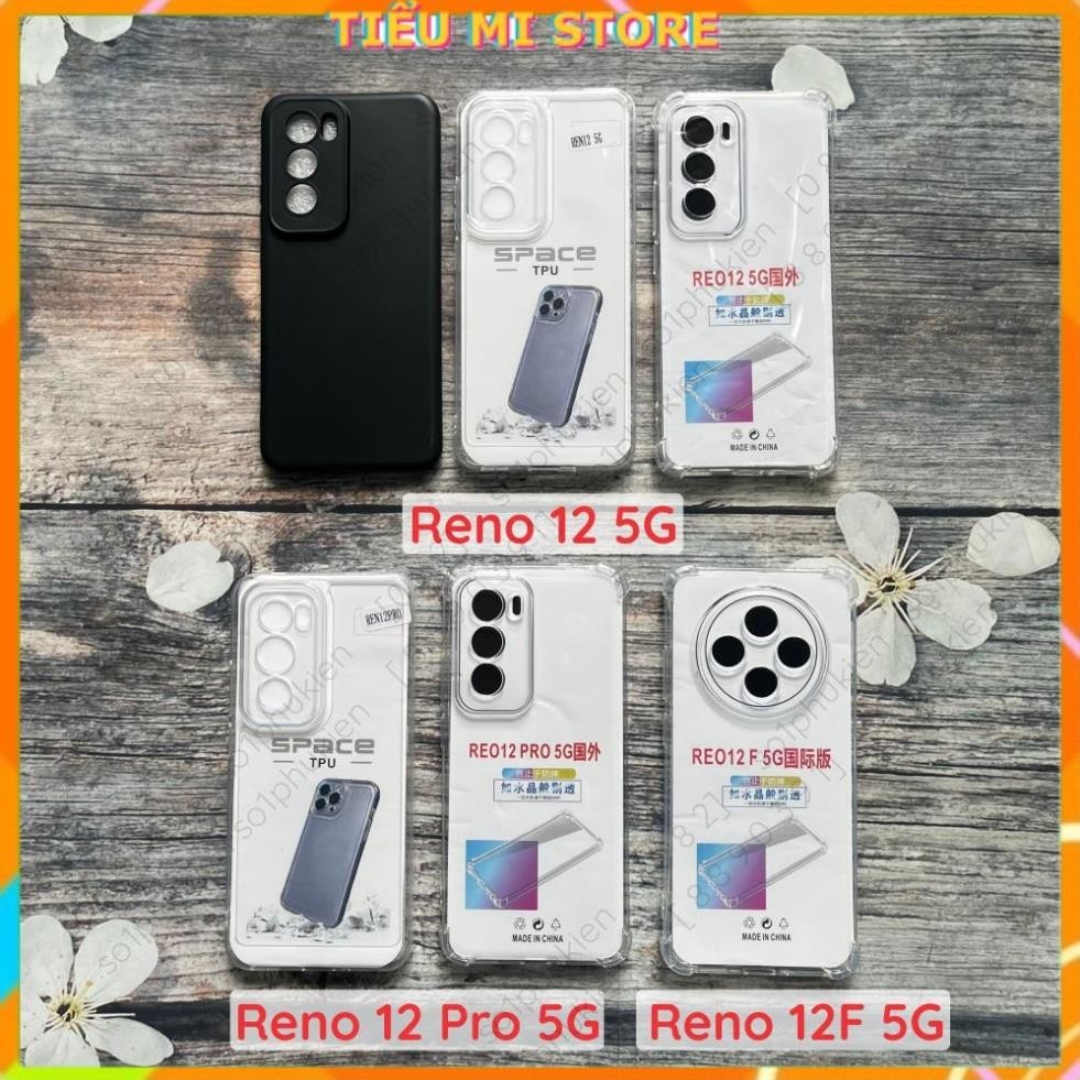 Ốp lưng chống sốc bảo vệ cam Oppo Reno12 5G (Reno 12)/ Reno12 Pro 5G (Reno 12 Pro)/ Reno12 F 5G (Ren