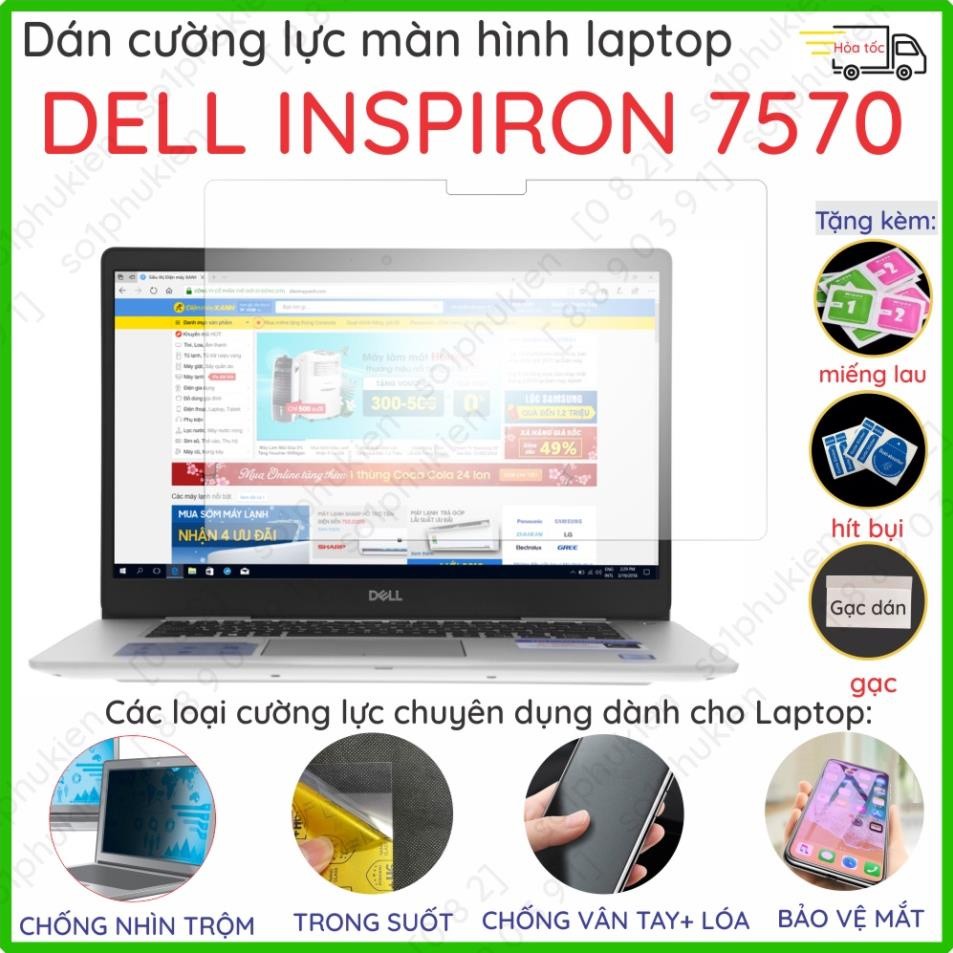 Dán màn hình Dell Inspiron 7500/ 7501/ 7570/ 7640 Plus, 7506/ 7000/ 7373/ 7573/ 7773 2in1 nano dẻo m