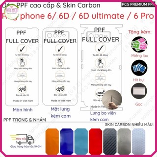 [Update cực chuẩn] Dán PPF &  Vân Carbon Asus ROG Phone 6/ 6D/ 6D ultimate/ 6 Pro cho màn hình,mặt lưng