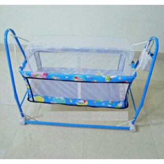 Nôi cho em bé (sp có khung +màn +nôi + tấm lót lưng chưa có máy đưa )