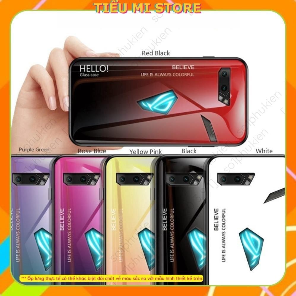 Ốp lưng tráng gương Asus ROG Phone 2 (ZS660KL) , Asus ROG Phone 3, Asus ROG Phone 5 mẫu mới cực hot