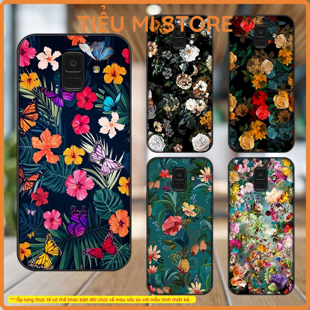 Ốp Samsung A6 2018/ A6 Plus/ J8 2018/ A8 2018/ J6 Plus 2018/ A8 Plus mặt lưng ép kính cường lực dẻo 