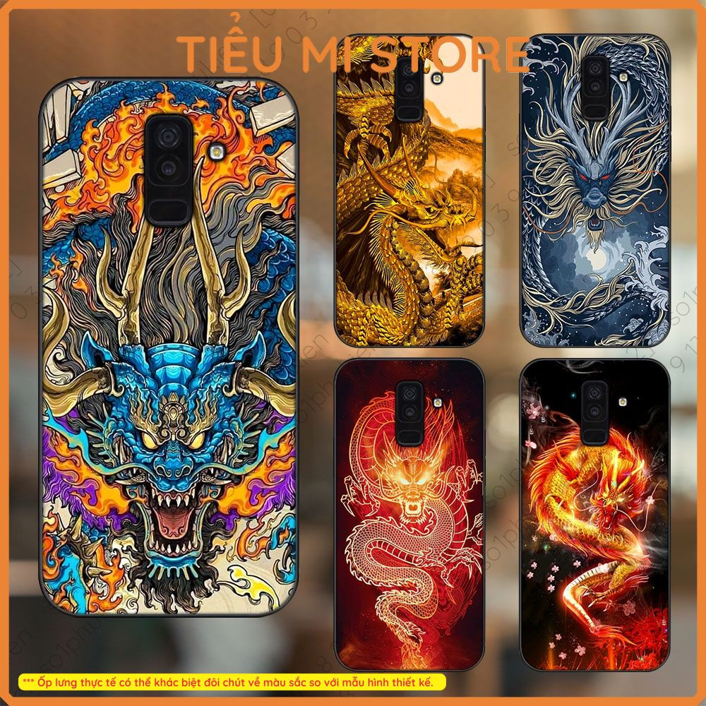 Ốp Samsung A6 2018/ A6 Plus/ J8 2018/ A8 2018/ J6 Plus 2018/ A8 Plus mặt lưng ép kính cường lực dẻo 