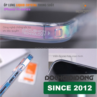 Ốp lưng iPhone 14 Pro Max ( 14, 14 Plus, 14 Pro ) Spigen Liquid Crystal