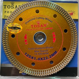 LƯỠI CẮT GẠCH TOSAN 125MM
