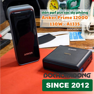 Miếng PPF dán bảo vệ Màn Hình Pin sạc dự phòng Anker Prime 12000 130W - A1335 bóng, nhám cao cấp