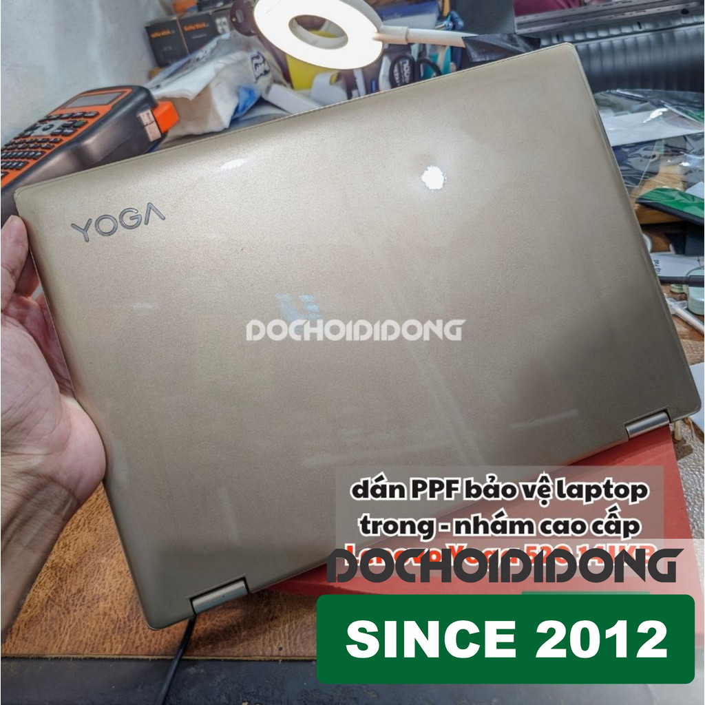 Miếng dán PPF  Laptop Lenovo Yoga 520 14IKB trong, nhám, đổi màu cao cấp