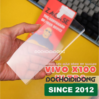Miếng dán cường lực Vivo X100 Ultra Zacase keo UV cao cấp
