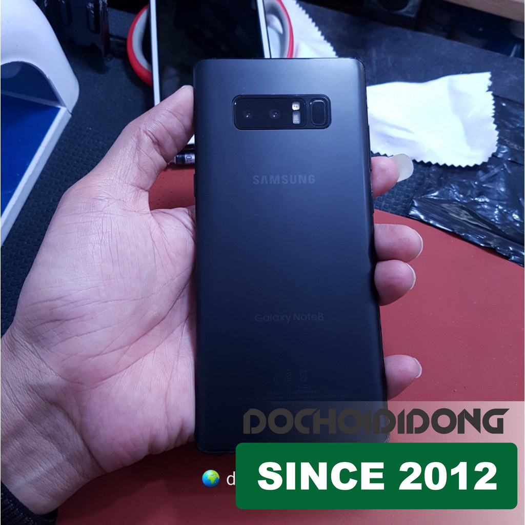 Miếng Dán Lưng Nhám Trong Samsung Note 8 Matte Flexible