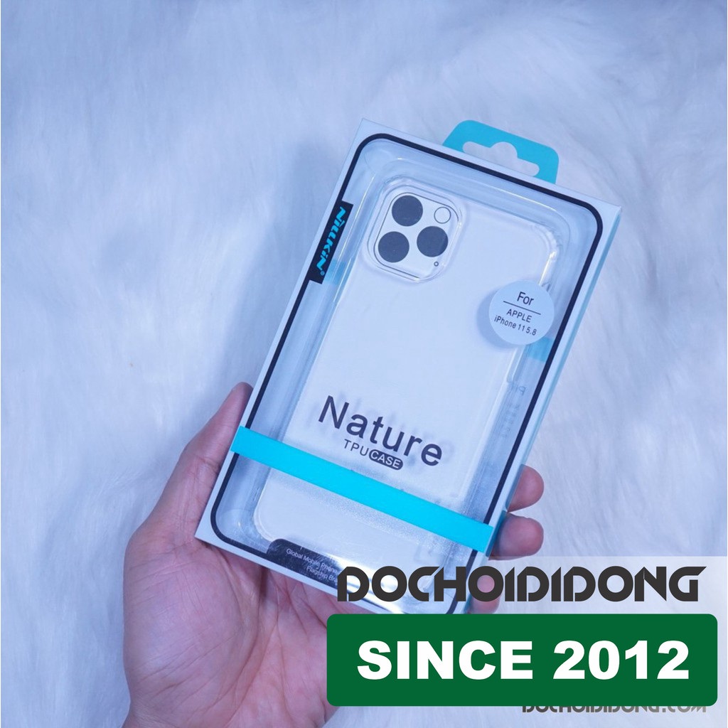 Ốp lưng iPhone 11 Pro Nillkin dẻo trong siêu mỏng