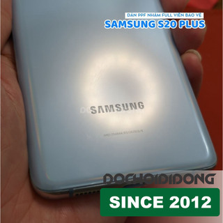 Miếng dán PPF Samsung S20+ Plus trong, nhám, đổi màu