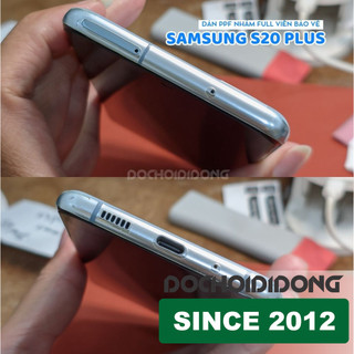 Miếng dán PPF Samsung S20+ Plus trong, nhám, đổi màu