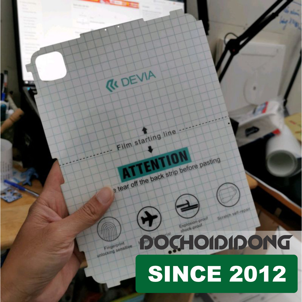 Miếng Dán PPF Devia Ipad Mini 4 / 5/ 9.7/ 10.2/ 10.5/ 11 Các Đời