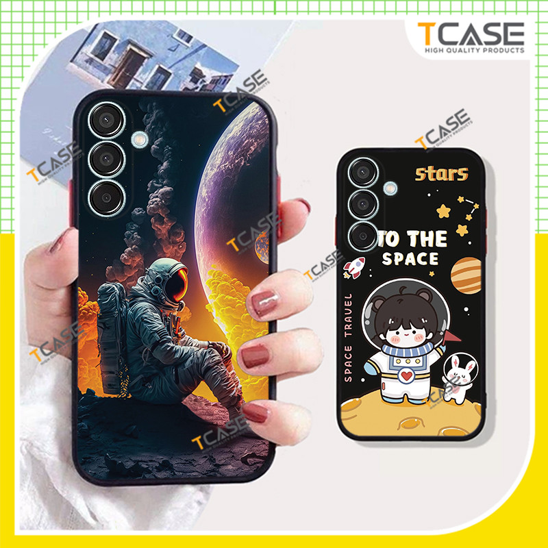 Ốp lưng Samsung M15 5G, Samsung F15 5G in hình Phi hành gia Ốp chống sốc - Tcase