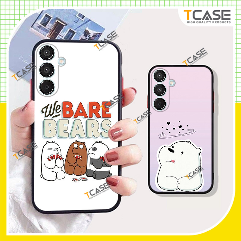 Ốp lưng Samsung M15 5G, Samsung F15 5G in hình Ba chú Gấu Ốp chống sốc - Tcase