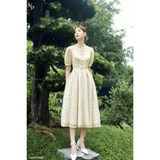 Váy cổ tàu tùng xòe Lep' 1VA02120BE