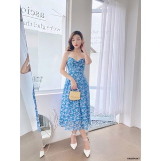 Váy xoắn ngưc 1VA01749XT Lep'