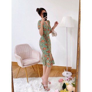 Váy wrap xẻ đuôi cá 4VA465XA Lep'
