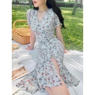 Váy wrap tùng bèo_1VA995XT_Lep'