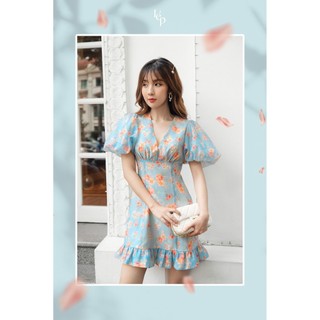Váy tay bồng_1VA528XT_Lep'