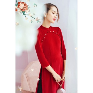 Áo dài Tú Châu_1AO052DO_Lep'