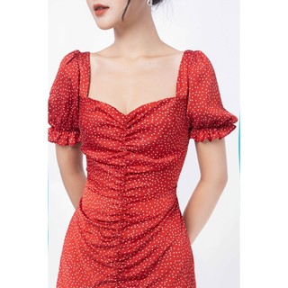 Váy nhún hở lưng_1VA871DO_Lep'