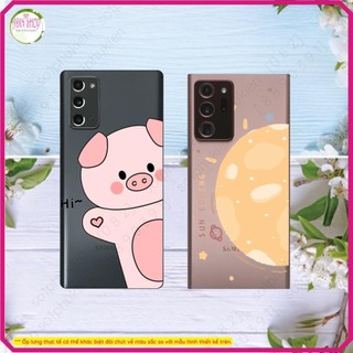 Ốp lưng Samsung Note 20 / Note 20 Ultra dẻo trong suốt in hình họa tiết mới dễ thương, đẹp sắc nét