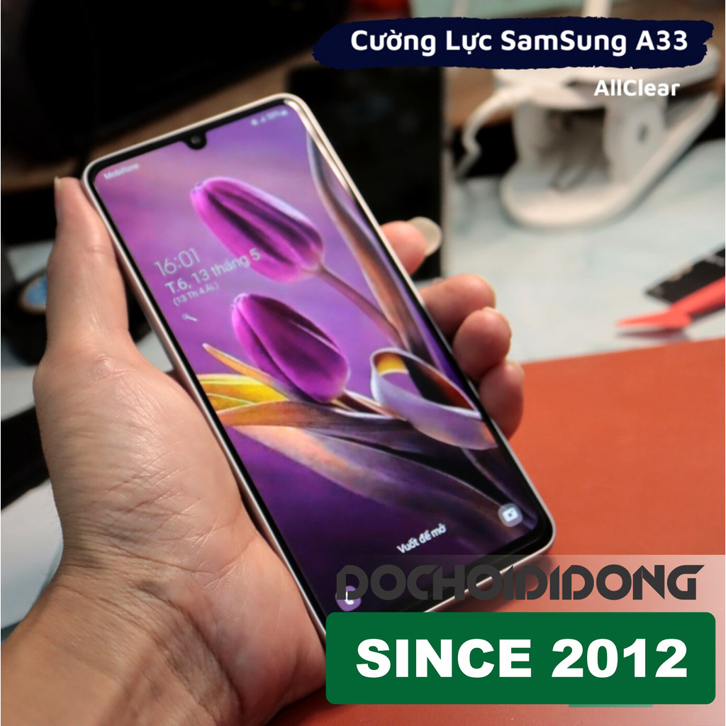 Miếng dán cường lực Samsung A33 Zacase