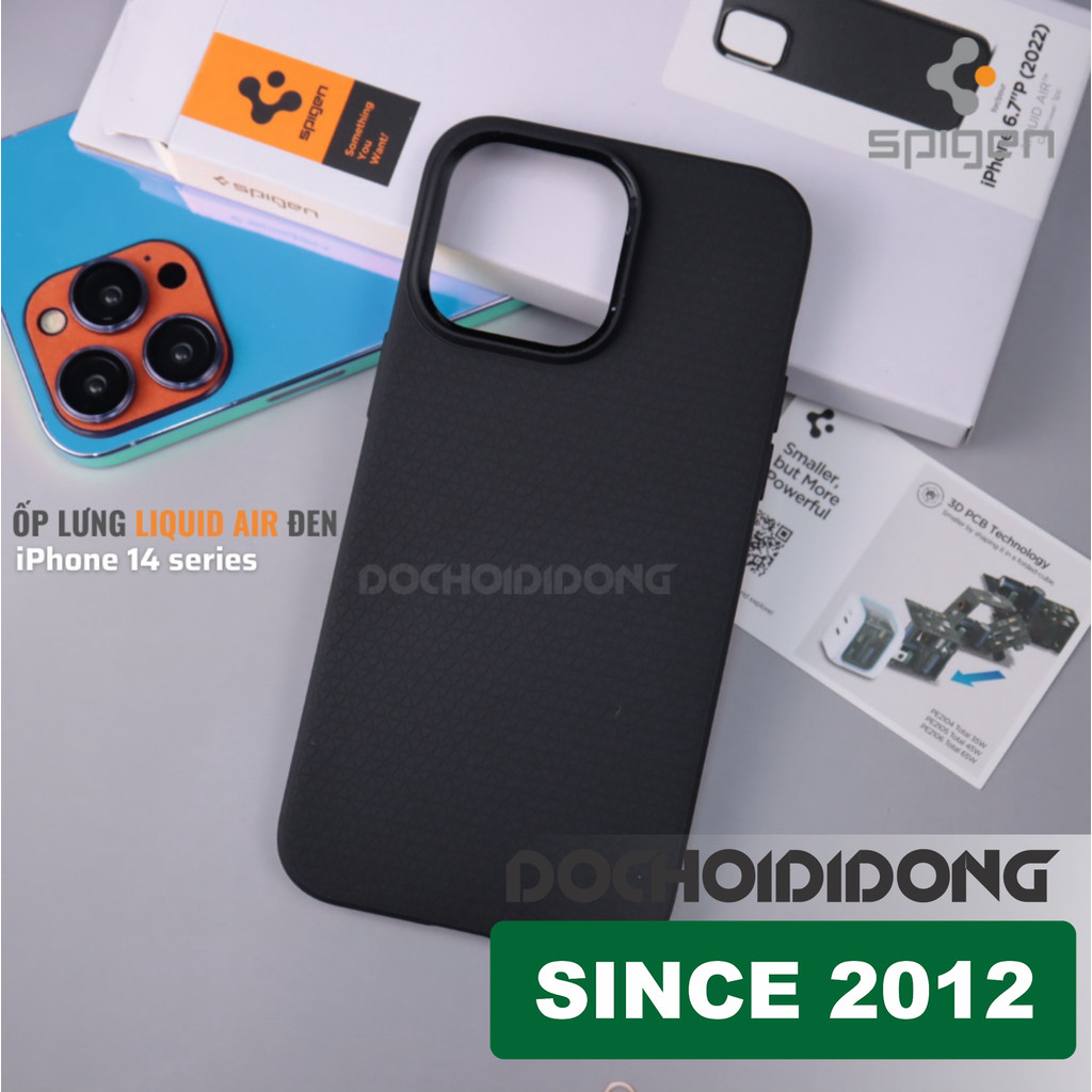Ốp lưng iPhone 14 Pro Max ( Plus ) Spigen Liquid Air cao cấp