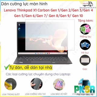 Dán màn hình cường lực Lenovo Thinkpad X1 Carbon Gen 1 2 3 4 5 6 7 8 9 10 11 12 (14") nano dẻo siêu mỏng trong suốt,nhám
