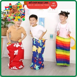 Bao Bố Size M kích thước 50cm x 70cm Túi nhảy Bao bố cho trẻ