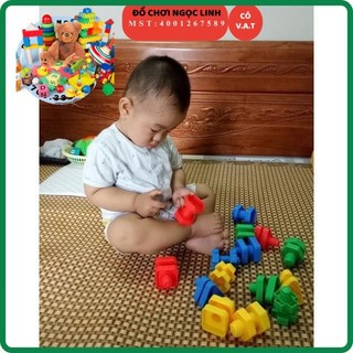 Túi ráp kỹ năng vặn ốc vít cho bé