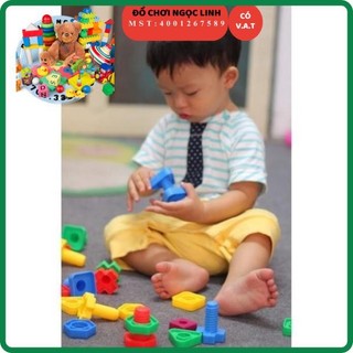 Túi ráp kỹ năng vặn ốc vít cho bé