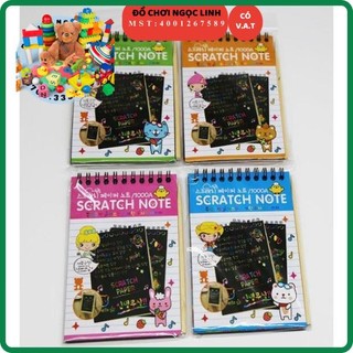 Sổ vẽ ma thuật - SCRATCH NOTE - Sổ cạo - Tranh cạo