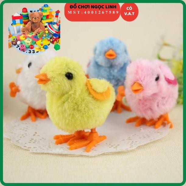 Đồ chơi gà nhảy lên dây cót cho bé