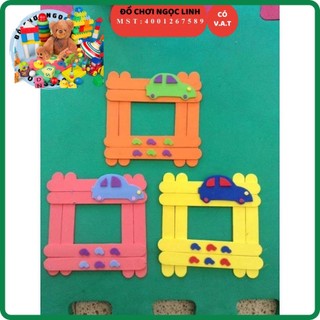 Que kem màu ( 50 que ) - Que đè lưỡi - 15x2 cm