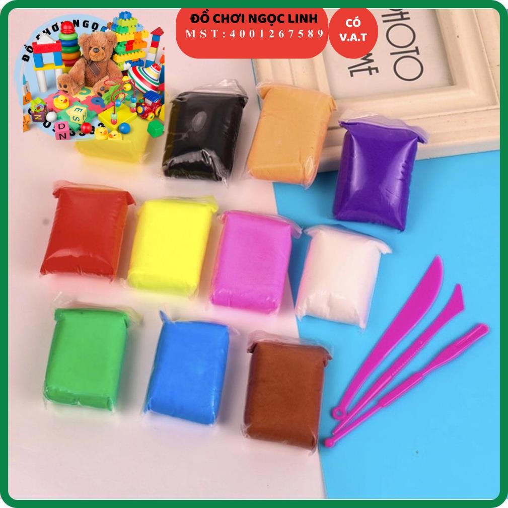 [Size lớn ] Đất sét tự khô Nhật - lốc 36 màu