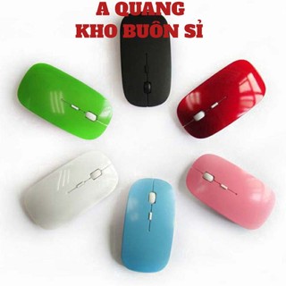 Chuột không dây siêu mỏng 2.4GHz kèm đầu thu USB 2.0🍀SHOPEMTRANG07🍀Chuột máy vi tính hàng cao cấp loại không dây
