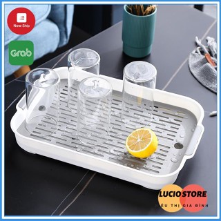 Khay Úp Ly, Cốc, 2 tầng - kích thước 37cm Ecocoo Lucinmart