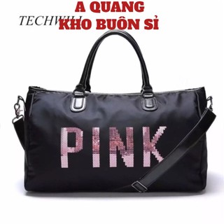 Túi Xách Du Lịch Cỡ Lớn PINK🍀SHOPEMTRANG07🍀Túi Du Lịch Đa Năng Nam Nữ Sang Trọng Trọng Lượng Nhẹ Chống Thấm Nước