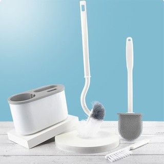 Set Chổi Nhà Vệ Sinh, Có Đế 3in1