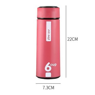 Bình Nước Chống Nóng  6oup 450ml (Giao màu ngẫu nhiên)(Kingmart68)